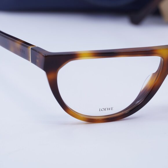 Loewe LW50023I 052 Cat Eye Eyeglasses 57mm – Dark Havana - Picture 2 of 10
